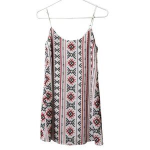 Sam Edelman Women Spaghetti Strap Slip Dress Size Small Holiday Embellished City